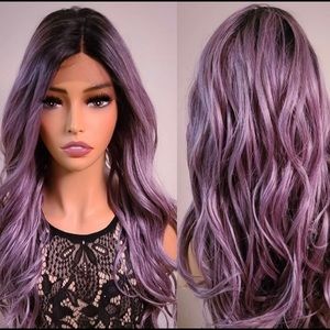 Lace frontale wig 💜